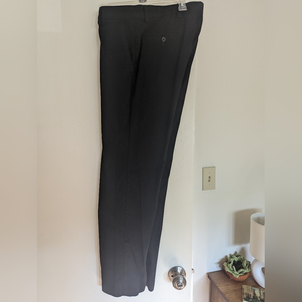 Black khaki pants